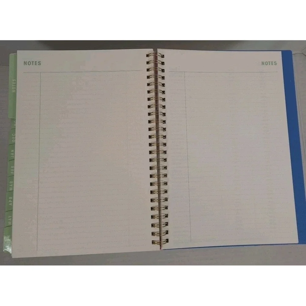 New 2025/2026 Brook Gossen For Blue Sky 12 Month Planner‎ Tabbed Weekly Monthly